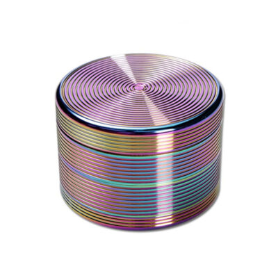 Grinder Polinizador Metal Spiral Rainbow 63 mm