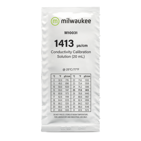 Calibrador EC 1.413 ms - Sobre 20 ml. Milwaukee