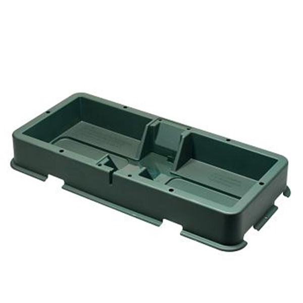 Easy2grow 2 Pot Base Tray & Lid Green Autopot